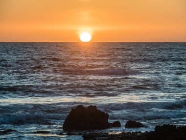 Gale Beach Atlantik üzerinden günbatımı