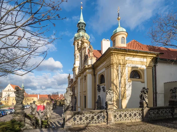 Church of the Birth of the Lord, Loretta, Prague — Stock Photo, Image
