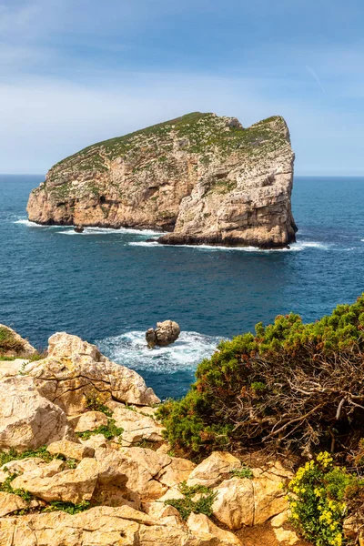 View of the island "Isola Foradada", Sardinia — Stock Photo, Image