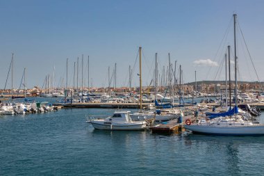 Bağlantı noktası eski şehrin Alghero, Sardunya