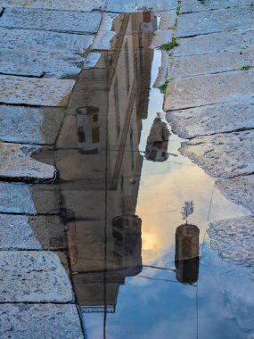 Sonra yağmur Alghero'da, Sardinya Adası