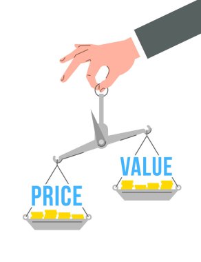 Kelimelerin fiyatı ve değeri ile denge