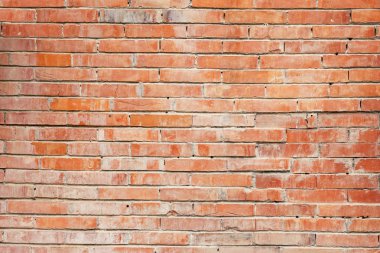 Brick kırmızı duvar kırık