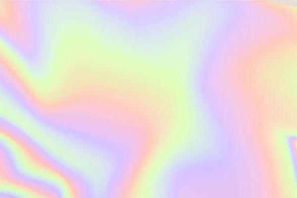Blurry abstract pastel holographic foil background — Stock Photo, Image