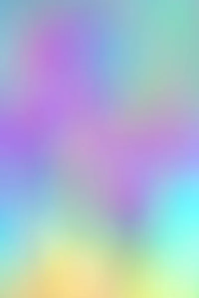Bulanık soyut pastel holografik folyo arka planı — Stok fotoğraf