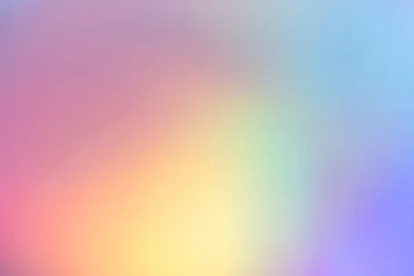 Blurry abstract pastel holographic foil background — Stock Photo, Image