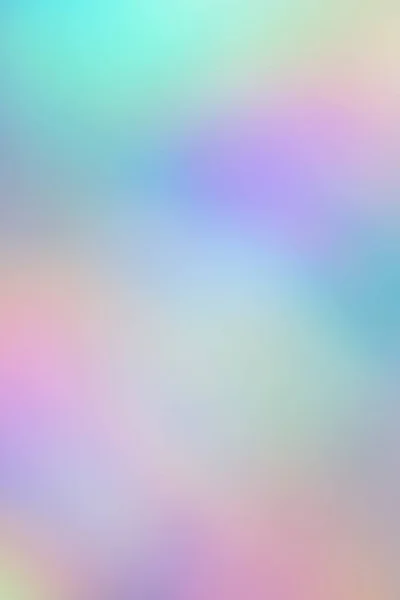 Blurry abstrato pastel holográfico folha de fundo — Fotografia de Stock