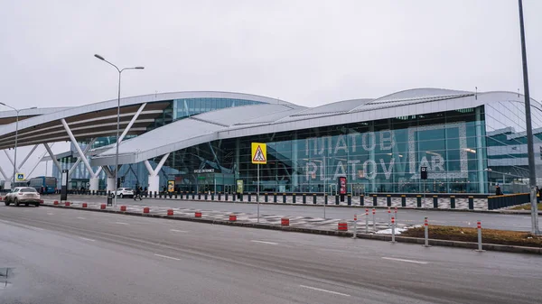 Rostov Don Rusland Januari 2020 Platov Airport Rostov Don Passagiersterminal — Stockfoto