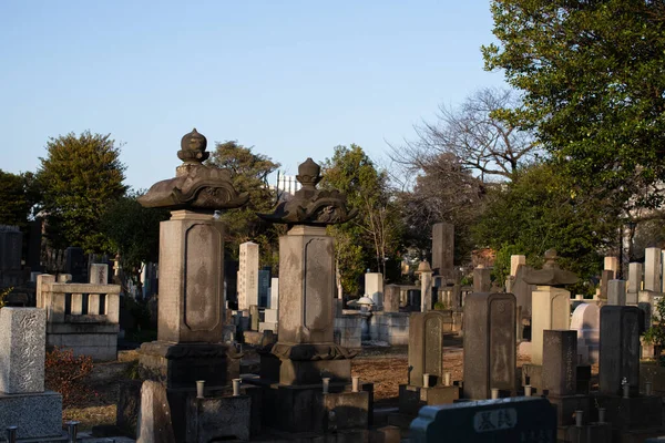 Tokio Japan Yanaka Cemetery Het Yanaka District Van Taito Ward — Stockfoto