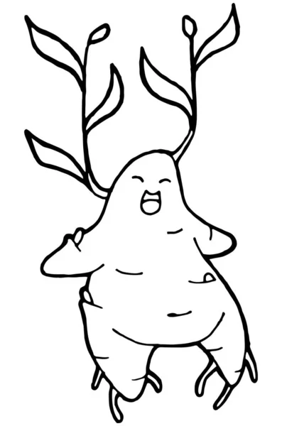 Harry Potter Mandrake Coloring Page Coloring Pages