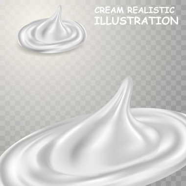 Krem maske boş paket modeli. Gerçekçi tasarım