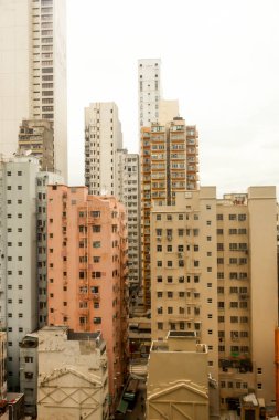 Turuncu Rooftops hong kong binaların