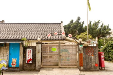 Tayvan - 15 Nisan 2017 Editorail kullanım içindir; Portre manzara 