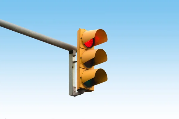 Stop rood licht signaal — Stockfoto