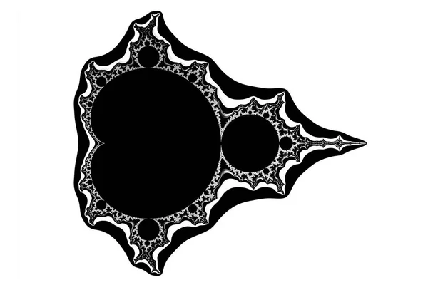 A matematikai fraktál mandelbrot-halmaz — Stock Fotó