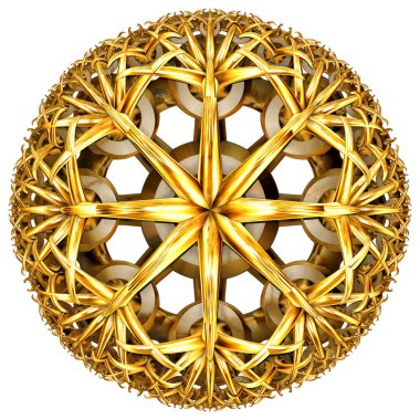 golden hyperbolic tesselation  clipart