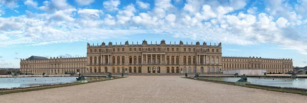 凡尔赛宫 France.Panoramic 视图 — 图库照片