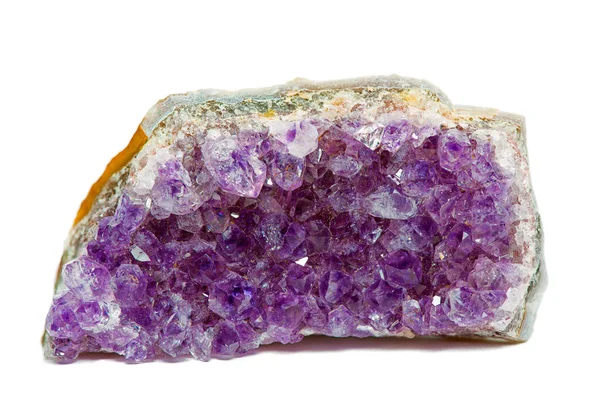 Pietra gemma minerale ametista — Foto Stock