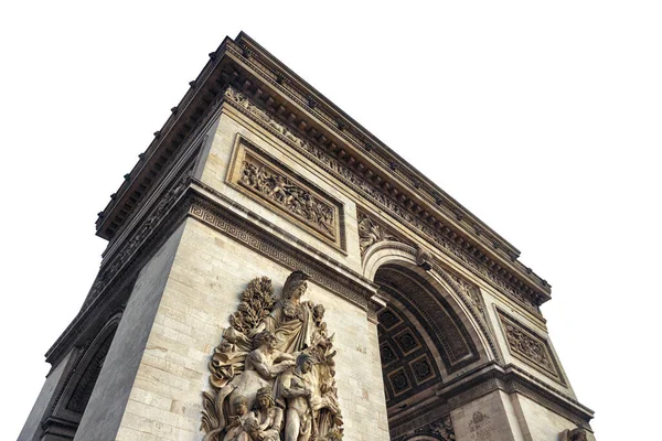 Ünlü Zafer Takı Zafer Takı Fransız Anıtı Paris Fransa — Stok fotoğraf