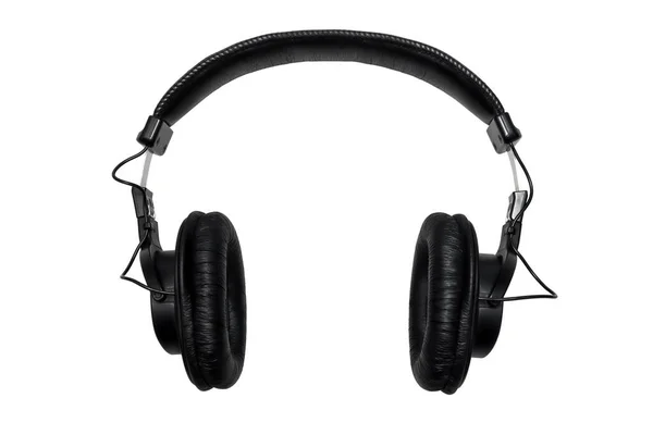 Stereo Studio Monitoring Professionnal Headphones Isolated White Background Stock Picture