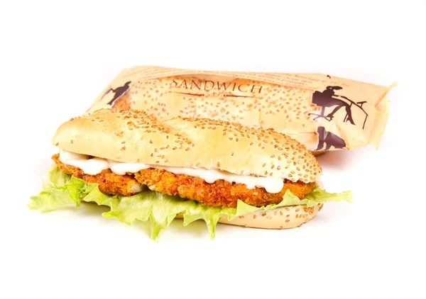 Chicken Sandwich — Stock Photo, Image