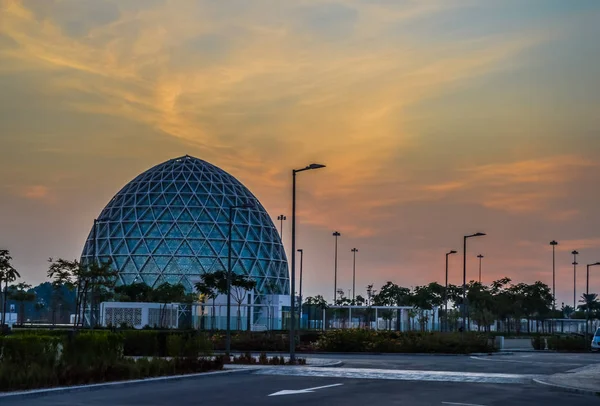 Die großartige Scheich-Zayed-Moschee in abu dhabi uae — Stockfoto