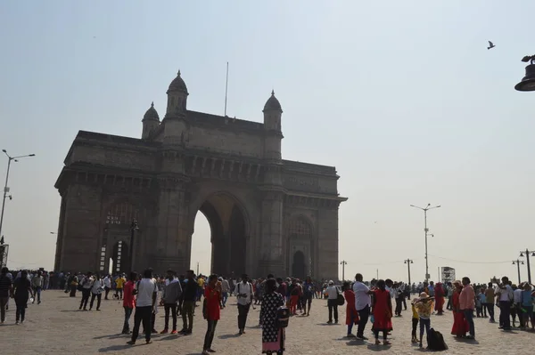 Puerta histórica de la India en Mumbai Maharashtra — Foto de Stock