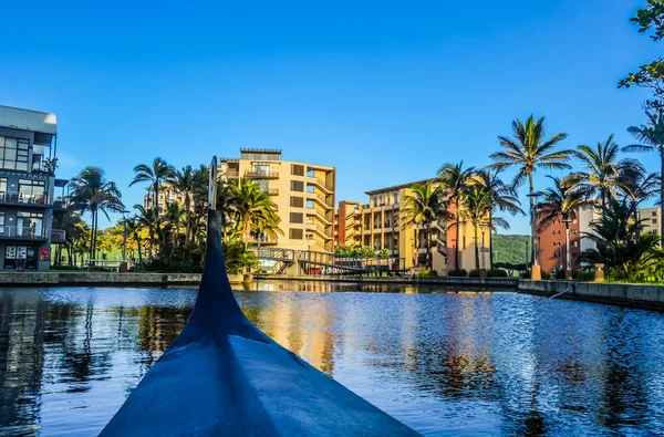 Paseo panorámico en góndola en el canal de Durban cerca de Ushaka Sudáfrica —  Fotos de Stock