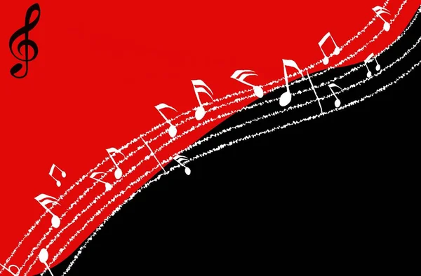 Müzik notası arka planı. resimleme tasarımı 