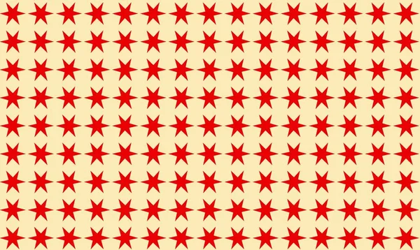 Rote Sterne Nahtlose Muster Hintergrund — Stockfoto