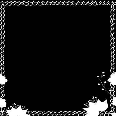 Metin için kopyalama alanı olan soyut arkaplan. beyaz çiçek konsepti