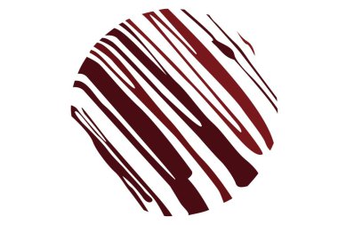 Fırça darbesi ve dokusu beyaz arka planda izole edilmiş. Çikolata konsepti