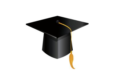  mezuniyet başlığı beyaz - illüstrasyon tasarımı 