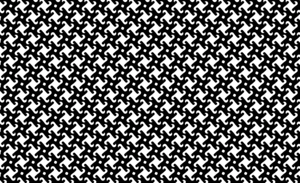 Black White Seamless Pattern Hounds Tooth Concept Illustration Design — Stock Photo, Image