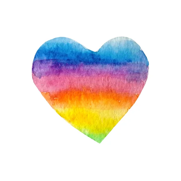 Watercolor hearts12 — Stock Photo, Image