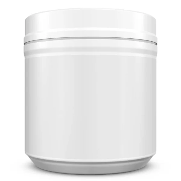 Jar Mock Template White Background Rendering Illustration — 스톡 사진