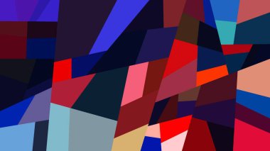 Soyut Renkli Geometrik Sanatlar, Soyut Grafiksel Sanat Arkaplan Dokuları, Modern Kavramsal Sanat
