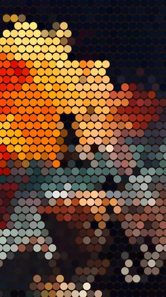 Abstract Colorful Geometrical Artwork Abstract Graphical Art Background Texture Modern — Stock Photo, Image
