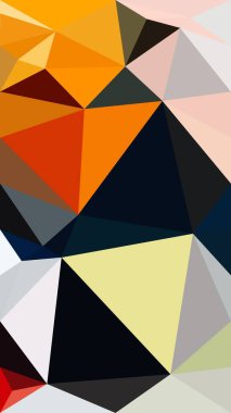 Soyut Renkli Geometrik Sanatlar, Soyut Grafiksel Sanat Arkaplan Dokusu, Modern Kavramsal Sanat, Sentetik Estetik Poster Yazıcı, 3D Renklendirme