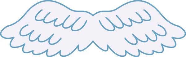 Крылья Cute Pop Angel — стоковый вектор