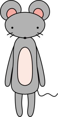 Çeşitli fare karakterleri 