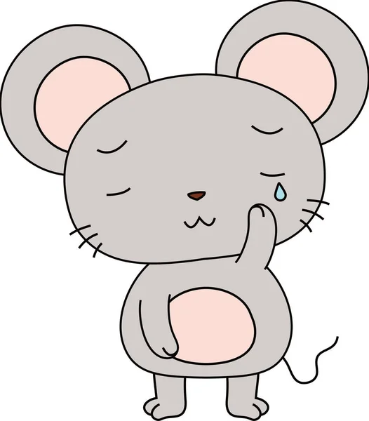 Cute charakter maskotki myszy — Wektor stockowy