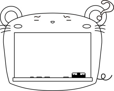 Şirin fare tahtasının ana hatları 