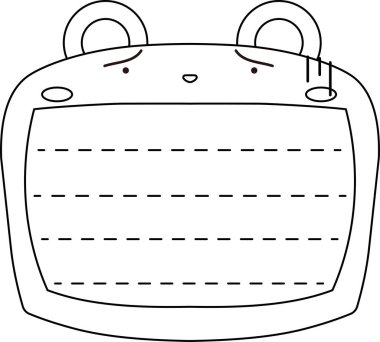 Sevimli Ayı not tahtası ana hatları 