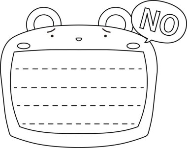 Sevimli Ayı not tahtası ana hatları 