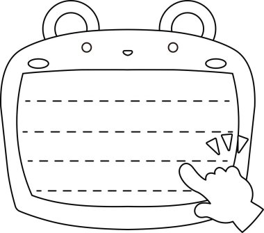 Sevimli Ayı not tahtası ana hatları 