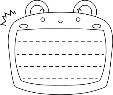 Sevimli Ayı not tahtası ana hatları 