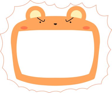 Sevimli Ayı beyaz tahtası