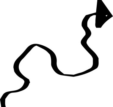 Kara El, çeşitli görünüşlü oklar çizmiş.