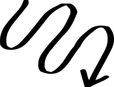 Kara El, çeşitli görünüşlü oklar çizmiş.